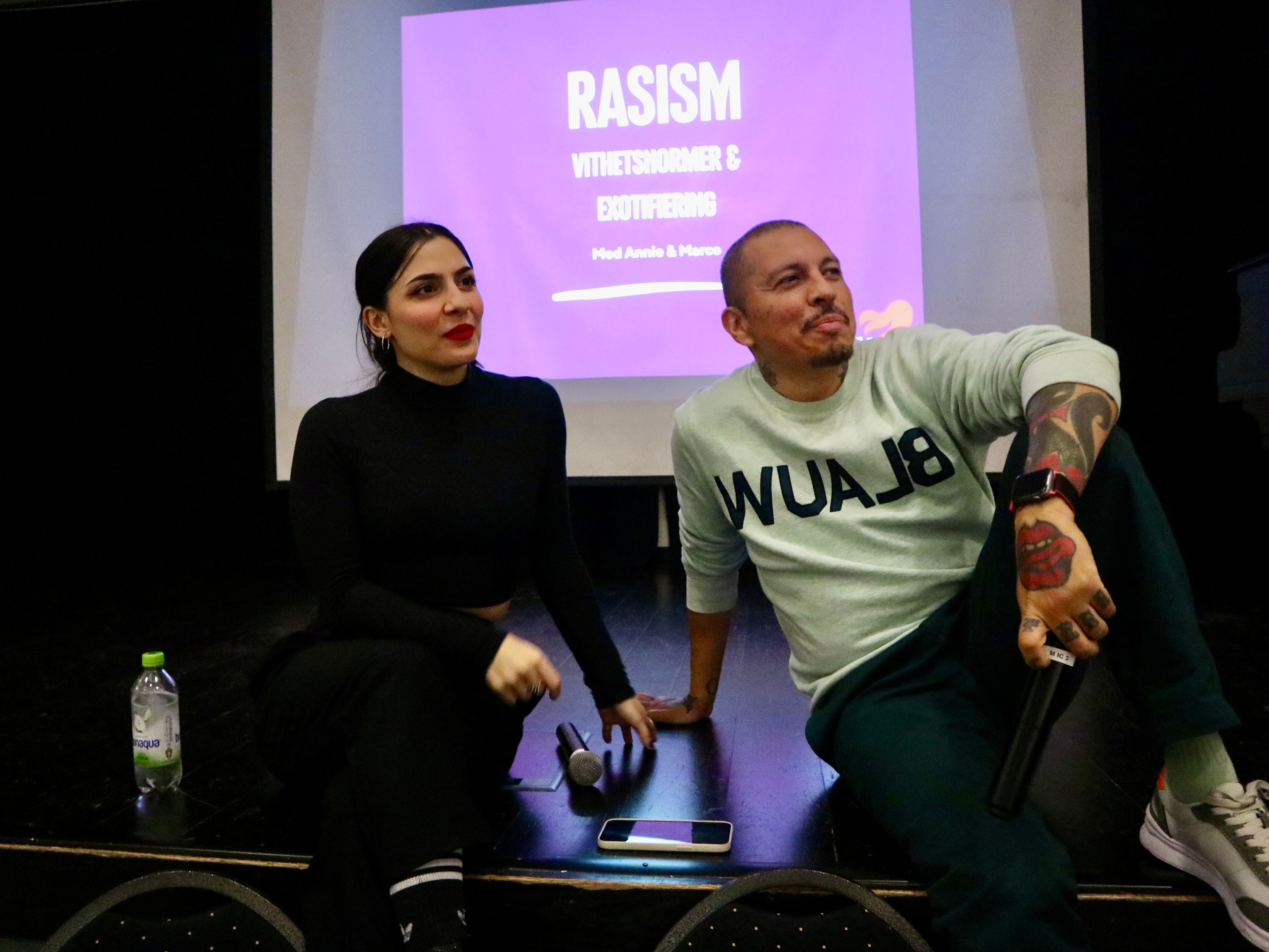 Viktigt snack om sex och rasism i Folkets Husby
