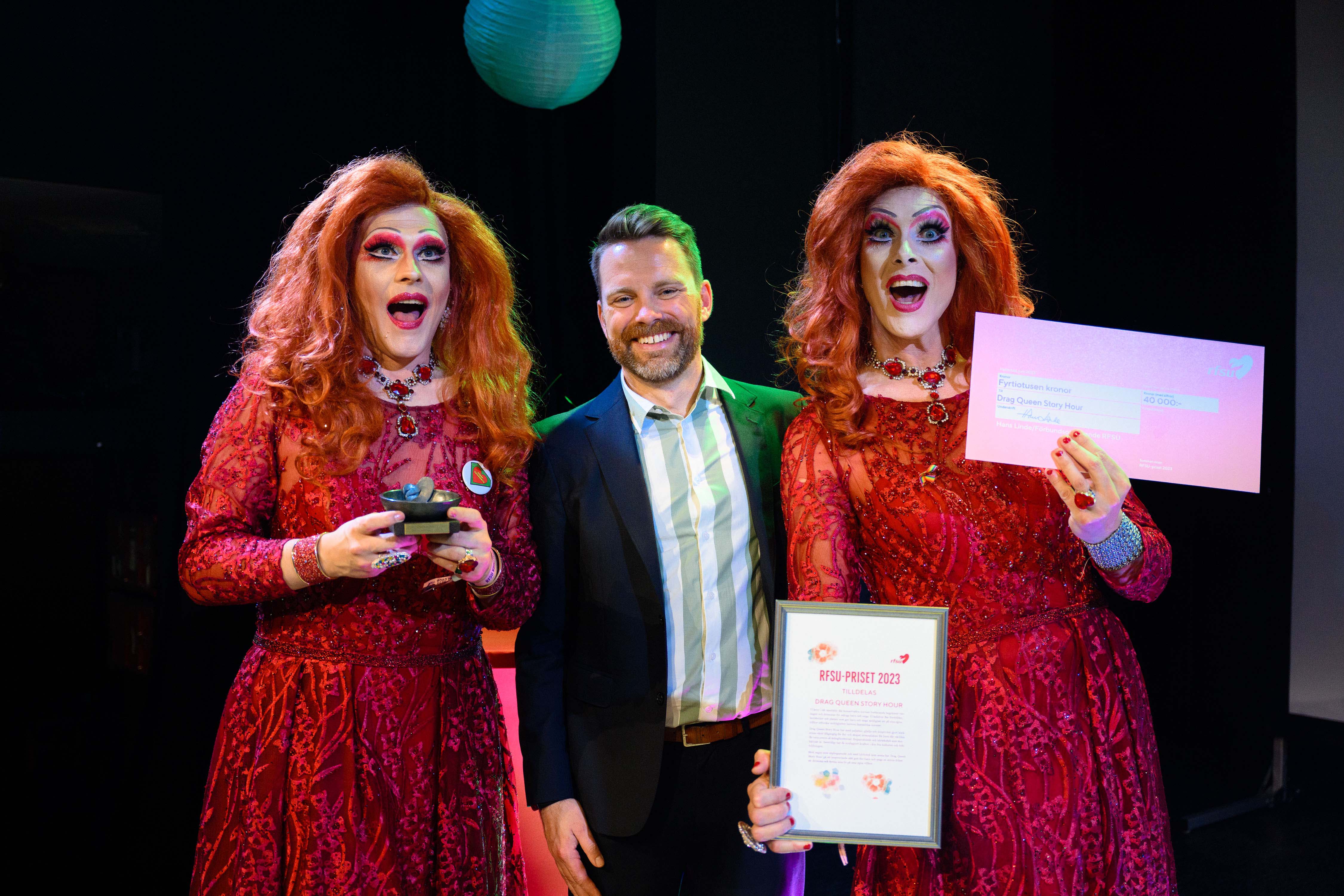 Drag Queen Story Hour tilldelas RFSU-priset 2023