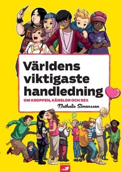Framsida av Värdlens viktigaste handledning med illustrationer på ungdomar