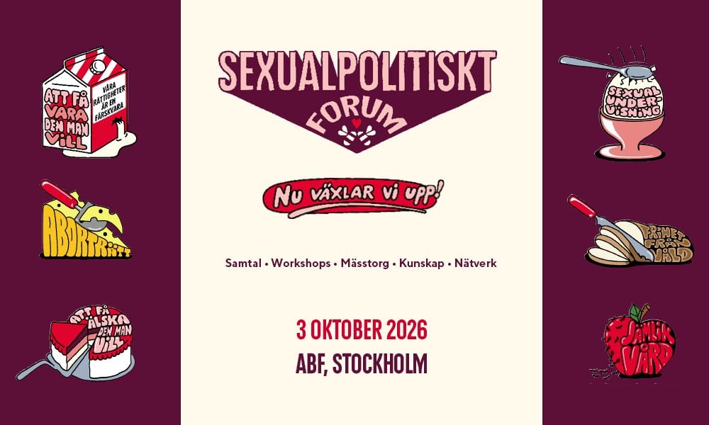 Kom på Sexualpolitisk forum
